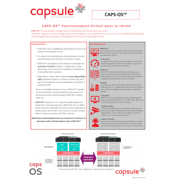 Brochure de CAPS-OS